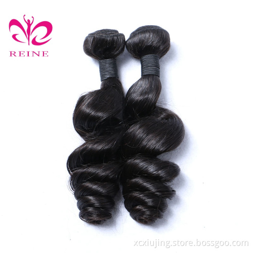 REINE Malaysian Unprocessed Virgin Human Hair 8-30inch 100g/pcs Loose Wave hair extensions for black hair